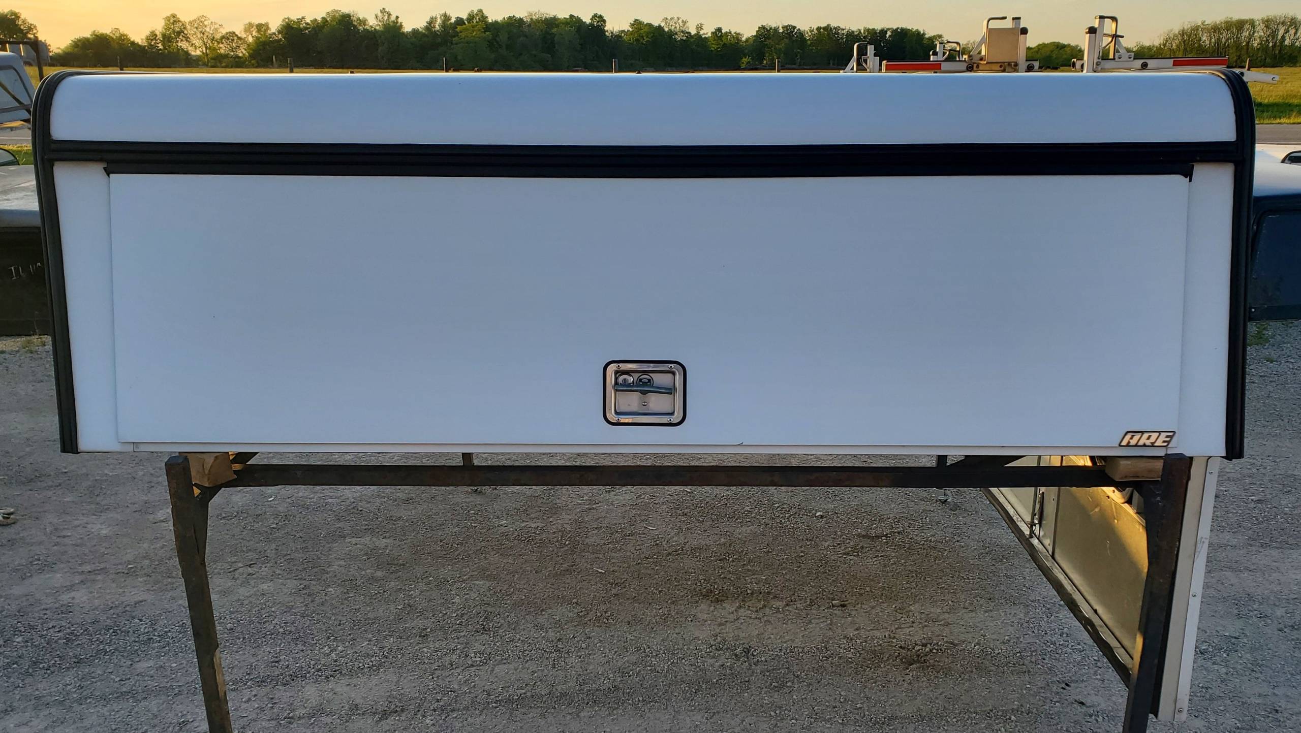ARE DCU used 6.9'Cab High 26" Truck Cap- 17-22 Ford F250/F350/F450 (23B)