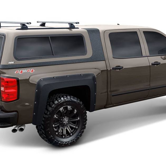 ARE Overland Series adventure fiberglass truck cap